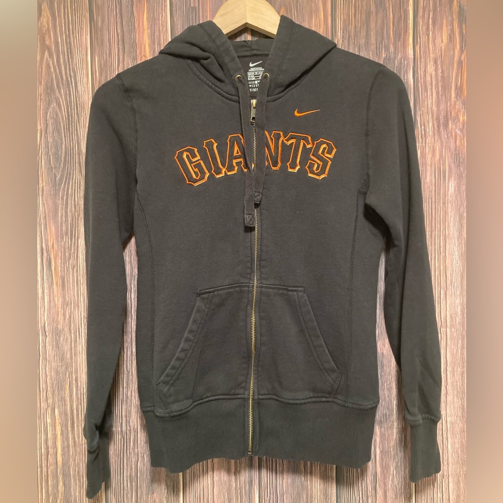 Nike San Francisco Giants Full Zip Hoodie Sweatshirt Adult Size XS